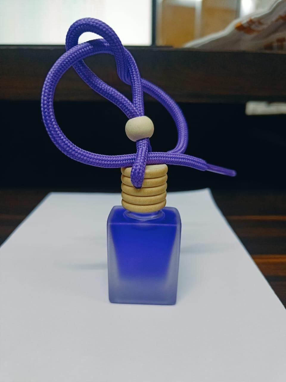 Hanging Car Perfume Pod (10 ml) – Musk Scent, Long-Lasting Fragrance (Pack of 1)