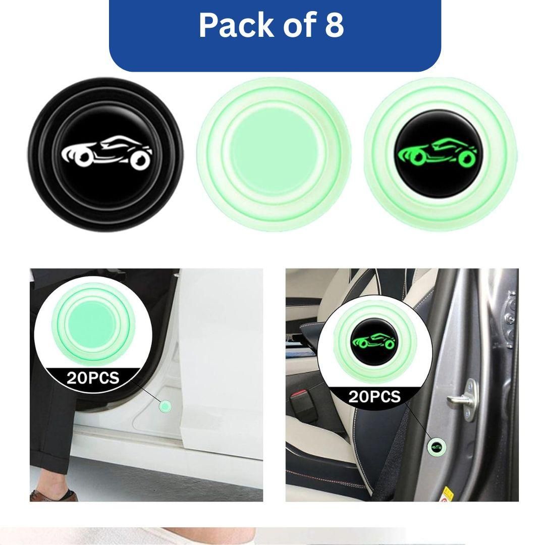 Shock Absorber Bumper Protector Pads – Self-Adhesive Silicone Car Guard (Pack of 8)