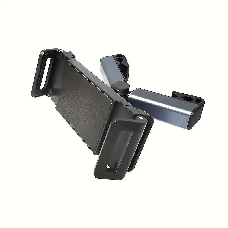 Adjustable Car Headrest Tablet & Phone Holder – Stretch Mount for Backseat Entertainment