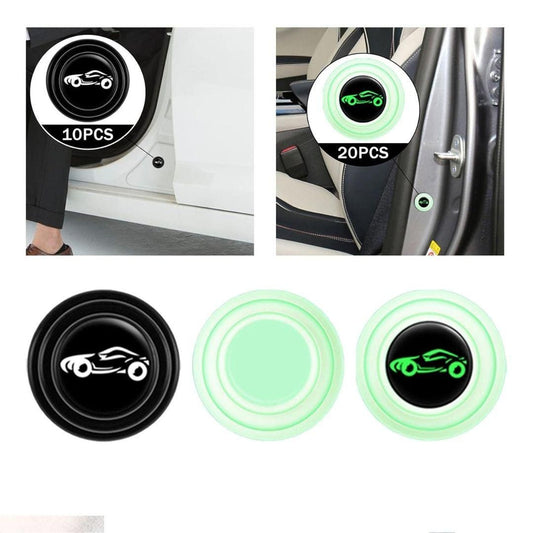 Shock Absorber Bumper Protector Pads – Self-Adhesive Silicone Car Guard (Pack of 8)