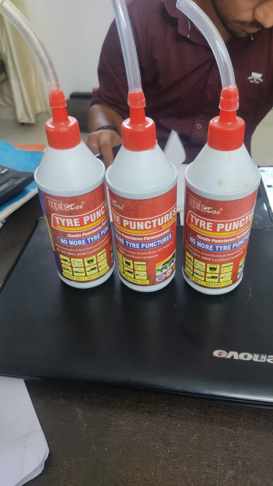 XANK No-Puncher Tubeless Tyre Sealer (Pack of 2) – Easy Tire Puncture Repair