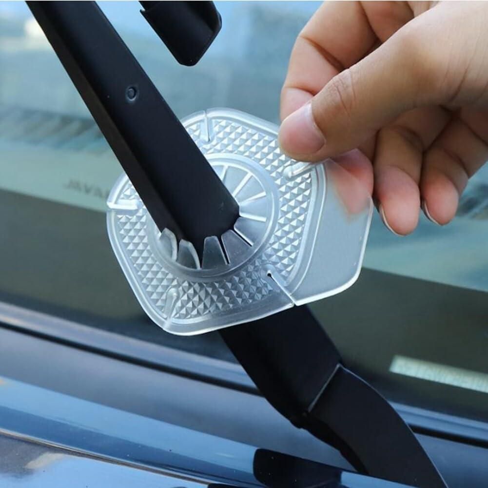 Universal Silicone Windshield Wiper Hole Protection Cover – Pack of 2