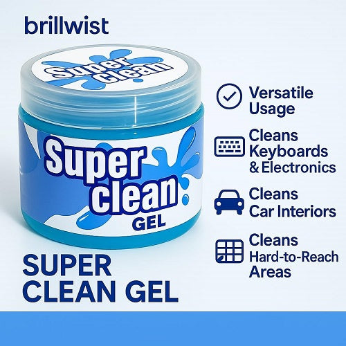 Super Clean Magic Gel – Reusable Cleaning Gel for Car, Keyboard & Electronics