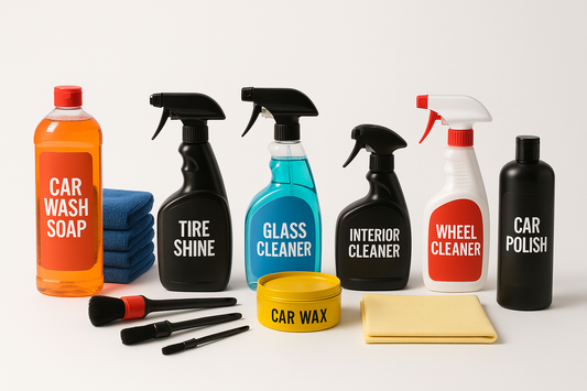 10 Must-Have Car Cleaning Essentials for a Spotless Ride