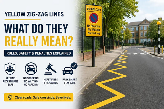 Why Do Some Roads Have Yellow Zig-Zag Lines? Understanding Road Markings and Traffic Rules