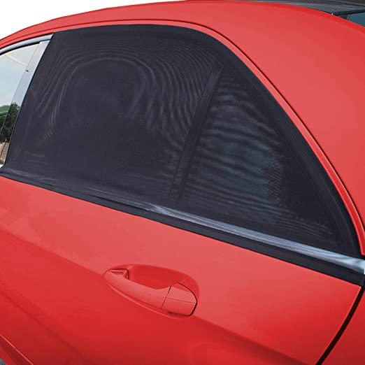 UV Protection Mesh Car Curtains – 4-Pack Breathable Window Shades - Carokit 