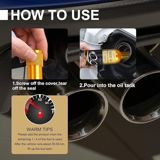 Boot Up Converter & Fuel Injector Cleaner – 100 ml Bottle | Engine Performance & Fuel Efficiency Booster - Carokit