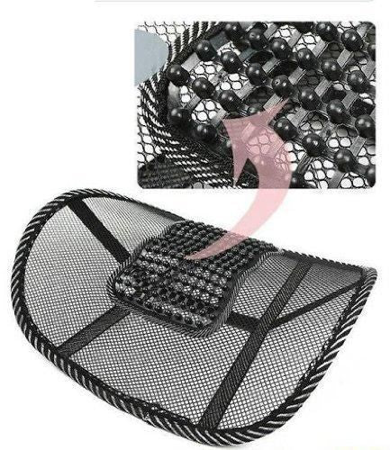 Car Back Seat Mesh Lumbar Supporter – Ergonomic Back Rest Frame
