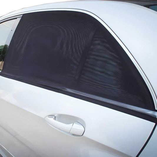 UV Protection Mesh Car Curtains – 4-Pack Breathable Window Shades - Carokit 