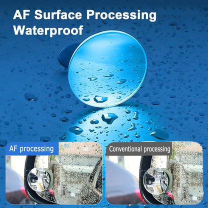 Wide-Angle Stick-On Blind Spot Mirrors – Pack of 2