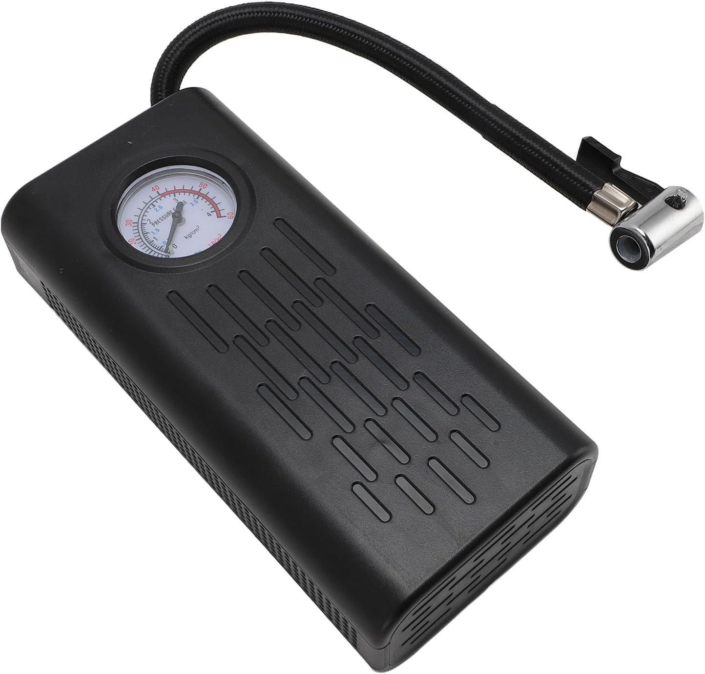 car tyre pump cigarette lighter AIR COMPRESSOR CORD TIRE INFLATOR PORTABLE AIR Light reflection and different displays may cause the color of the item in the picture a little different from the real thing CIGARETTE LIGHTER PLUG, 12V REPLACEMENT