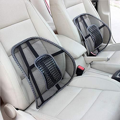 Car Back Seat Mesh Lumbar Supporter – Ergonomic Back Rest Frame