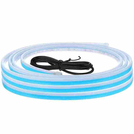 Universal Flexible LED Hood Strip Light – White Exterior Accent - Carokit 