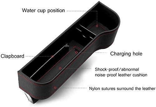 PU Leather Seat Gap Filler Organizer – Multifunctional Storage