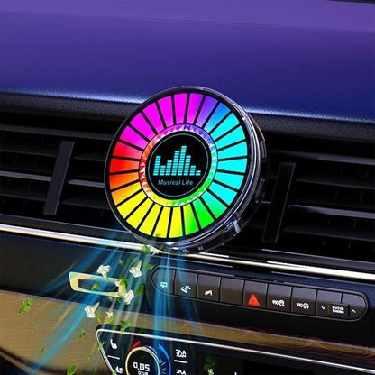 Sound-Activated RGB Ambient Car Lamp – 26 Color Rhythm Light - Carokit 