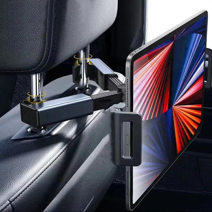 Adjustable Car Headrest Tablet & Phone Holder – Stretch Mount for Backseat Entertainment - Carokit 