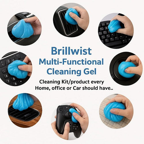 Super Clean Magic Gel – Reusable Cleaning Gel for Car, Keyboard & Electronics