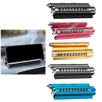 Multipurpose Car Safety Hammer – Emergency Glass Breaker & Seat Belt Cutter | Compact Automotive Escape Tool - Carokit