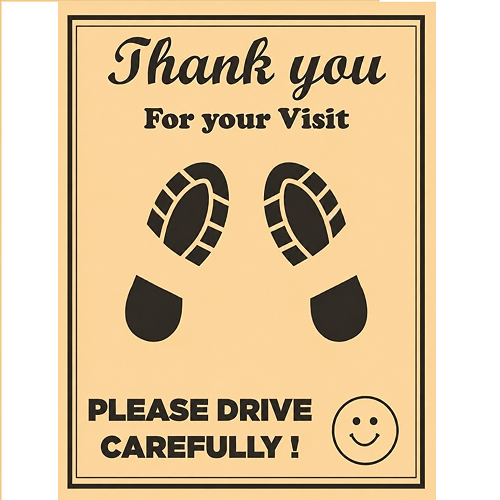Disposable Car Floor Mat – Paper Mat for Car Service & Workshops (Pack of 10)