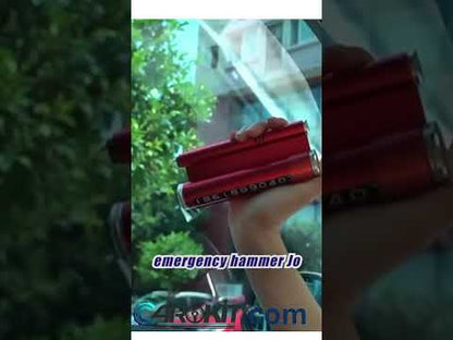 Multipurpose Car Safety Hammer – Emergency Glass Breaker & Seat Belt Cutter | Compact Automotive Escape Tool